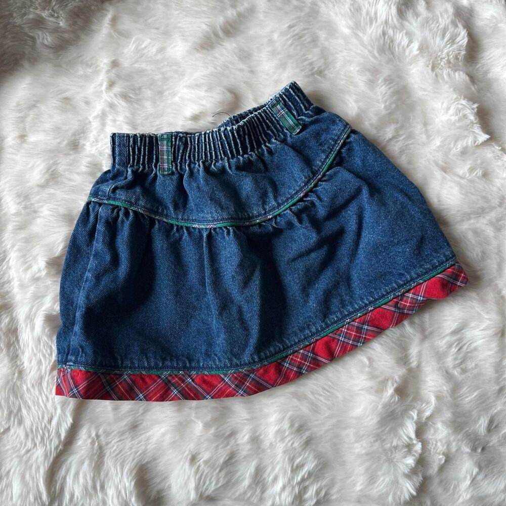 Oshkosh-b-gosh Women's Blue and Navy Skirt